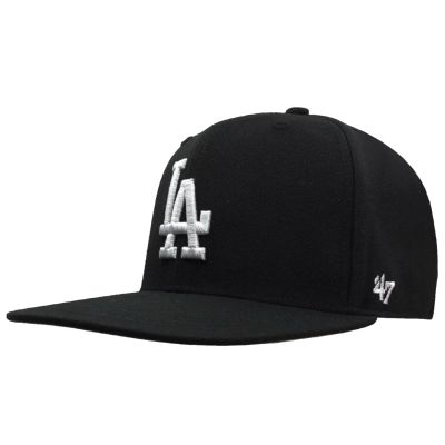 47 Brand Los Angeles Dodgers No Shot 47 Captain 47 Cap B-NSHOT12WBP-BKG Czarne One size