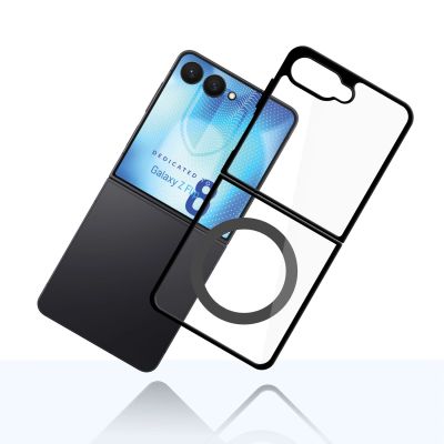 9. Etui 3mk Satin Armor Case+ Flip na Samsung Galaxy Z Flip 8 - przezroczyste