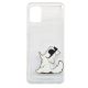 2. Etui Karl Lagerfeld Choupette Fun na Samsung Galaxy A31 - przezroczyste