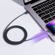 6. Kabel Joyroom Multi-Color Series A14 Lightning / USB-A 2.4A 1.2 m - czarny