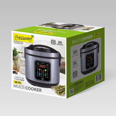 4. Multicooker 5 l, 900W, 30 programów MR-794 MAESTRO