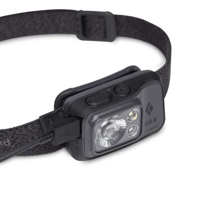 30. Latarka czołowa Black Diamond SPOT 400-R HEADLAMP GRAPHITE