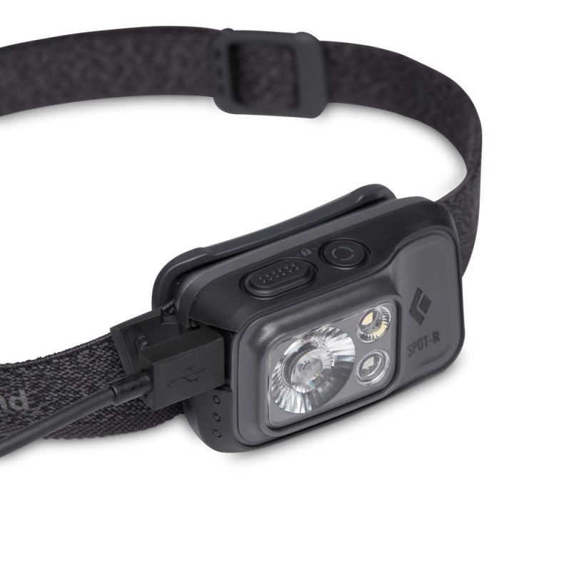 30. Latarka czołowa Black Diamond SPOT 400-R HEADLAMP GRAPHITE