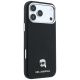 4. Etui Karl Lagerfeld Grained Karl Head Metal MagSafe na iPhone 18 Pro Max / 17 Pro Max - czarne