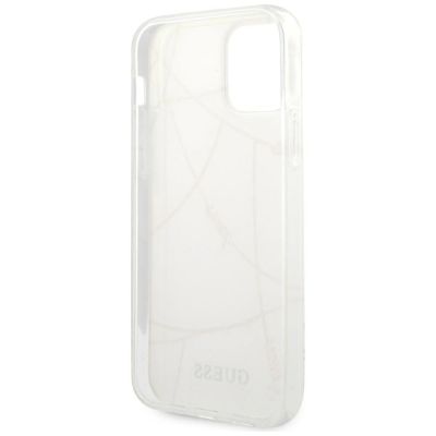 6. Etui Guess Gold Chain Collection na iPhone 12 Pro Max 6,7"  - białe