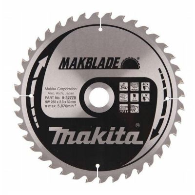 2. MAKITA PIŁA TARCZOWA  260x30x40z MAKBLADE DREWNO