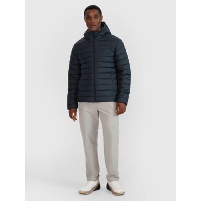 4. Kurtka męska puchowa z wypełnieniem syntetycznym 4F 4FWSS25TDJAM539-20S