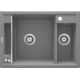 Zlewozmywak granitowy magnetyczny 1.5-komorowy ZRM S503 5908212095034