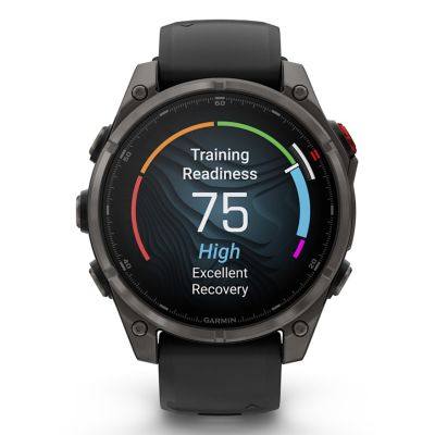 7. Zegarek sportowy Garmin fenix 8 PRO 47mm AMOLED Sapphire Carbon Gray