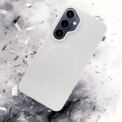 22. Etui 3mk Smoke MagCase na Samsung Galaxy S26 - białe