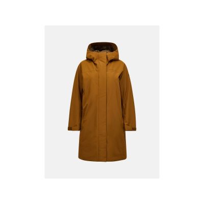 Kurtka PEAK PERFORMANCE W Treeline Insulated Parka brązowy