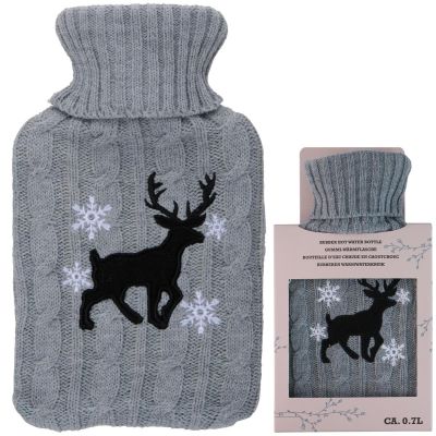 7. TERMOFOR GUMOWY W POKROWCU ALPINA 0,7L RENIFER