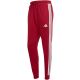 2. Spodnie męskie adidas Essential 3-Stripes French Terry bordowe KR2702