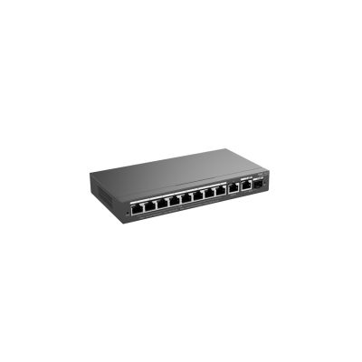 11. Ruijie Networks RG-ES210GS-P łącza sieciowe Zarządzany L2 Gigabit Ethernet (10/100/1000) Obsługa PoE Czarny