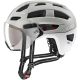 6. Kask rowerowy UVEX Finale visor 56-61cm, sand/white matt