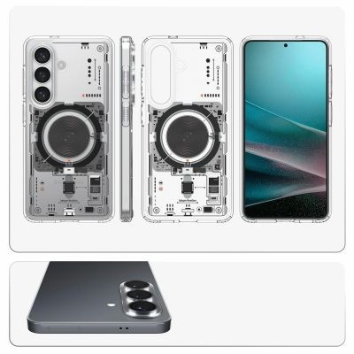 16. Etui Spigen Ultra Hybrid Mag MagSafe na Samsung Galaxy S26 Neo One - przezroczyste