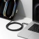 5. Kabel kątowy Ringke 3.2 gen. 2x2 USB-C, PD 3.1 240W 2m - czarny