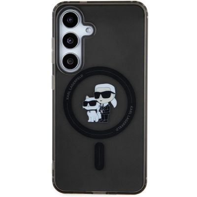 3. Etui Karl Lagerfeld IML Karl&Choupette MagSafe na Samsung Galaxy S24 - czarne