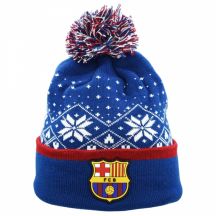 Czapka FC Barcelona FCB Christmas Hat Jr 5004GNP
