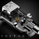 8. Mini ładowarka Baseus Grain Car Charger CCALL-ML02 samochodowa 2x USB-A 3.1A - biała