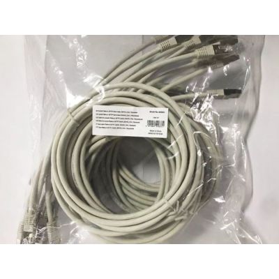 4. Kabel krosowy Equip Cat6A 10szt S/FTP 2xRJ45 2,00m Szary Platynowy
