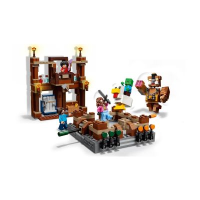 4. LEGO MINECRAFT 21272 Ring w Leśnym dworze