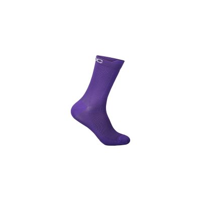 Skarpety rowerowe POC LITHE MTB Sock Mid - fioletowy