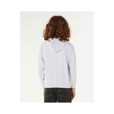 2. Bluza chłopięca RIP CURL Eternal Shred Logo Hood-Boy szara