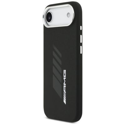 2. Etui AMG Silicone Oversize Rhombs MagSafe na iPhone Air - czarne