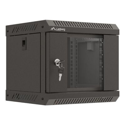 Lanberg WF11-3304-10B stojak 4U Szafa wisząca Czarny