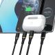 2. Kabel Dudao L25L 30W USB-A - Lightning z oplotem z miękkiego silikonu Lightning 1m - czarny
