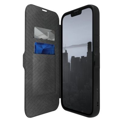 2. Raptic X-Doria Urban Folio Case etui iPhone 14 Plus pokrowiec z klapką czarny