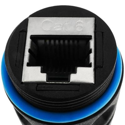 4. TECHLY ADAPTER ŁĄCZNIK RJ45 F/F CAT6 F/UTP ZEWNĘTR