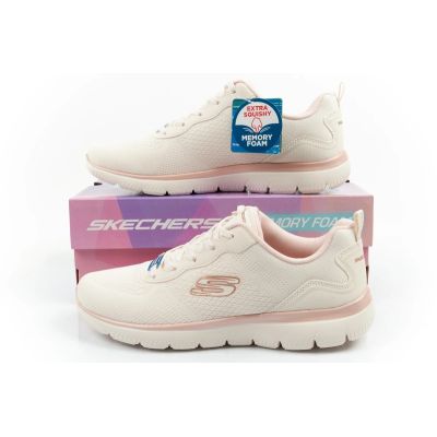 10. Skechers buty sneakersy sportowe damskie Summits lekkie wygodne
