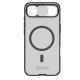 6. Etui Nillkin CamShield Pro kompatybilne z MagSafe na iPhone 17 Air - przezroczyste czarne