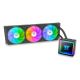 Thermaltake TH360 V3 ARGB Procesor Chłodnica cieczy all-in-one 12 cm Czarny 1 szt.