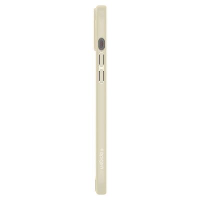 5. Etui Spigen Crystal Hybrid na iPhone 15 Plus - przezroczysto-beżowe