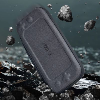 5. Etui Tech-Protect Hardpouch na Nintendo Switch 2 - szare
