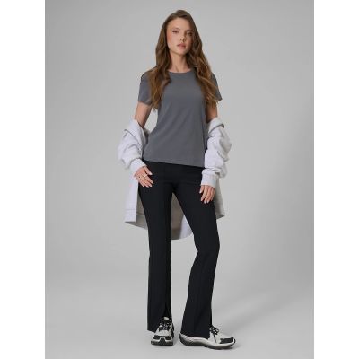 4. T-shirt slim gładki damski 4F 4FRSS26TTSHF3628-24S