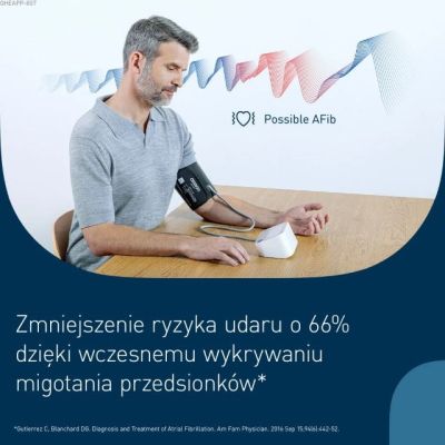 3. Ciśnieniomierz Omron M3 COMFORT AFIB + zasilacz