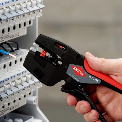 24. Szczypce do ściągania izolacji KNIPEX 12 72 190