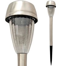 LAMPA SOLARNA 6X39,5CM INOX