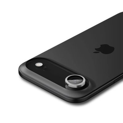 4. Osłona aparatu Spigen Optik Pro GLAS.TR ”EZ FIT” 2-pack na iPhone Air - srebrna