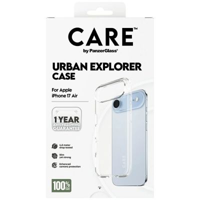 5. Etui CARE by PanzerGlass Flagship Urban Explorer w. Clear Frame na iPhone Air - przezroczyste