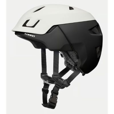6. Kask wspinaczkowy Mammut Haute Route Helmet - white/black rozmiar: 55_59_cm