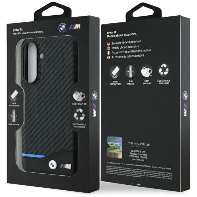 7. Etui BMW M Carbon na Samsung Galaxy A56 - czarne