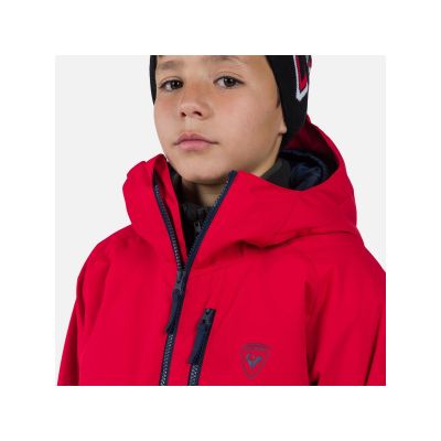 3. Kurtka Rossignol Jr Wispile Jkt czerwony