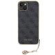 3. Etui Guess 4G Charms Collection do iPhone 15 Plus - szare