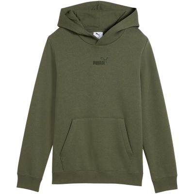 2. Bluza dla dzieci Puma ESS Small No.1 Logo Centered Hoodie khaki 692976 86