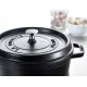13. Garnek żeliwny okrągły wysoki STAUB 40502-285-0 - czarny 4.8 ltr